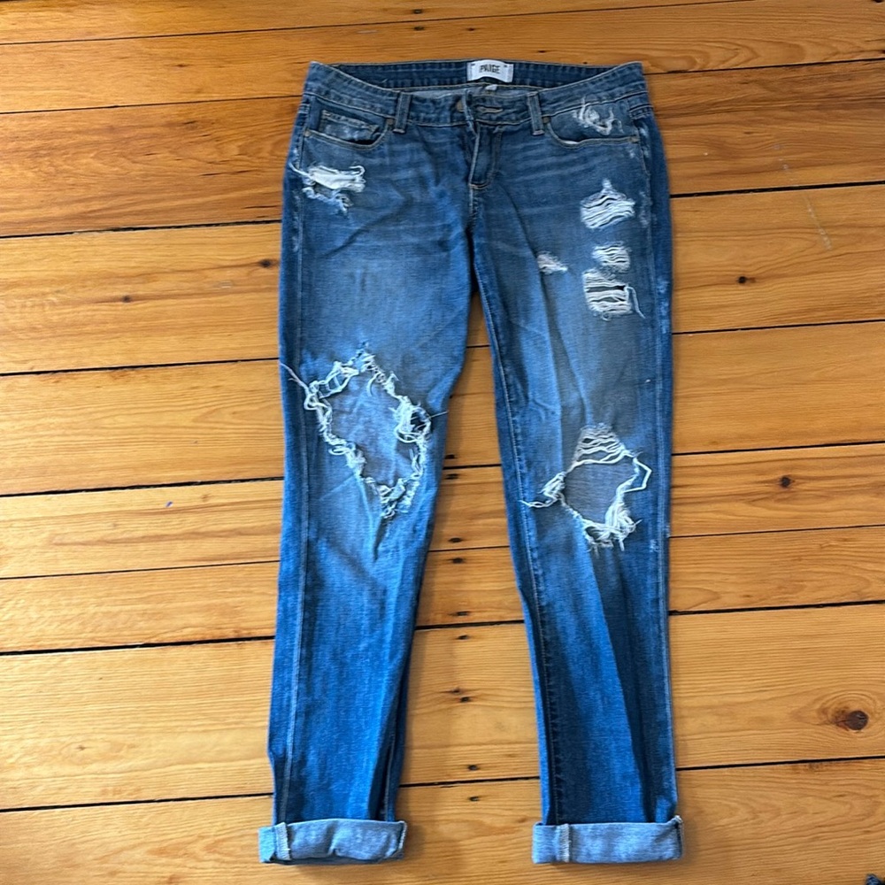 PAIGE Ripped Jeans